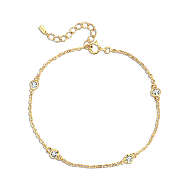 Pulsera Cuatro Brillantes