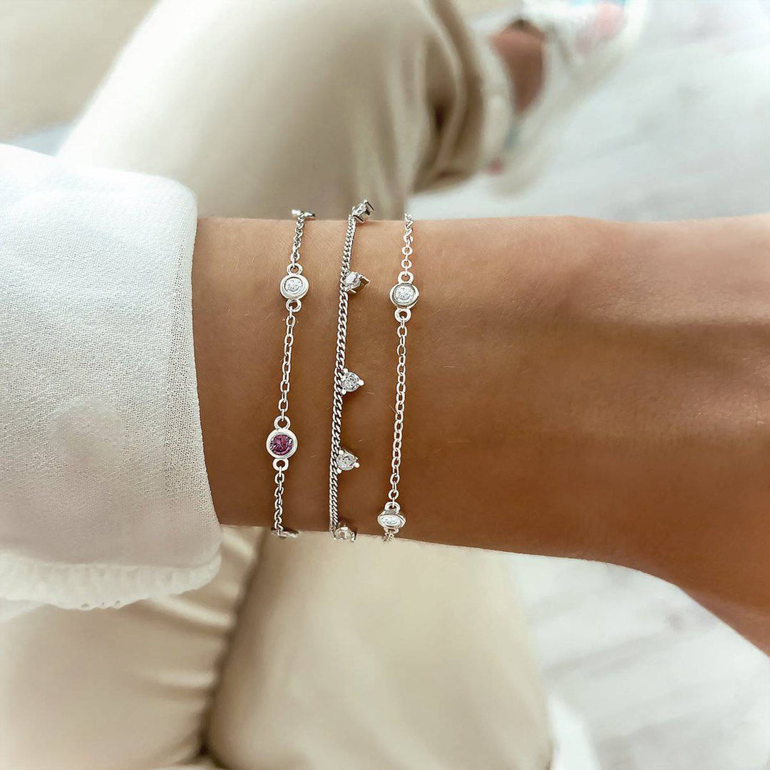Pulsera Cuatro Brillantes
