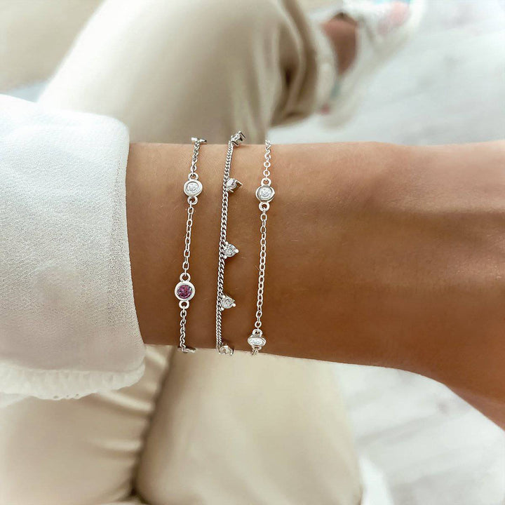 Pulsera Cuatro Brillantes