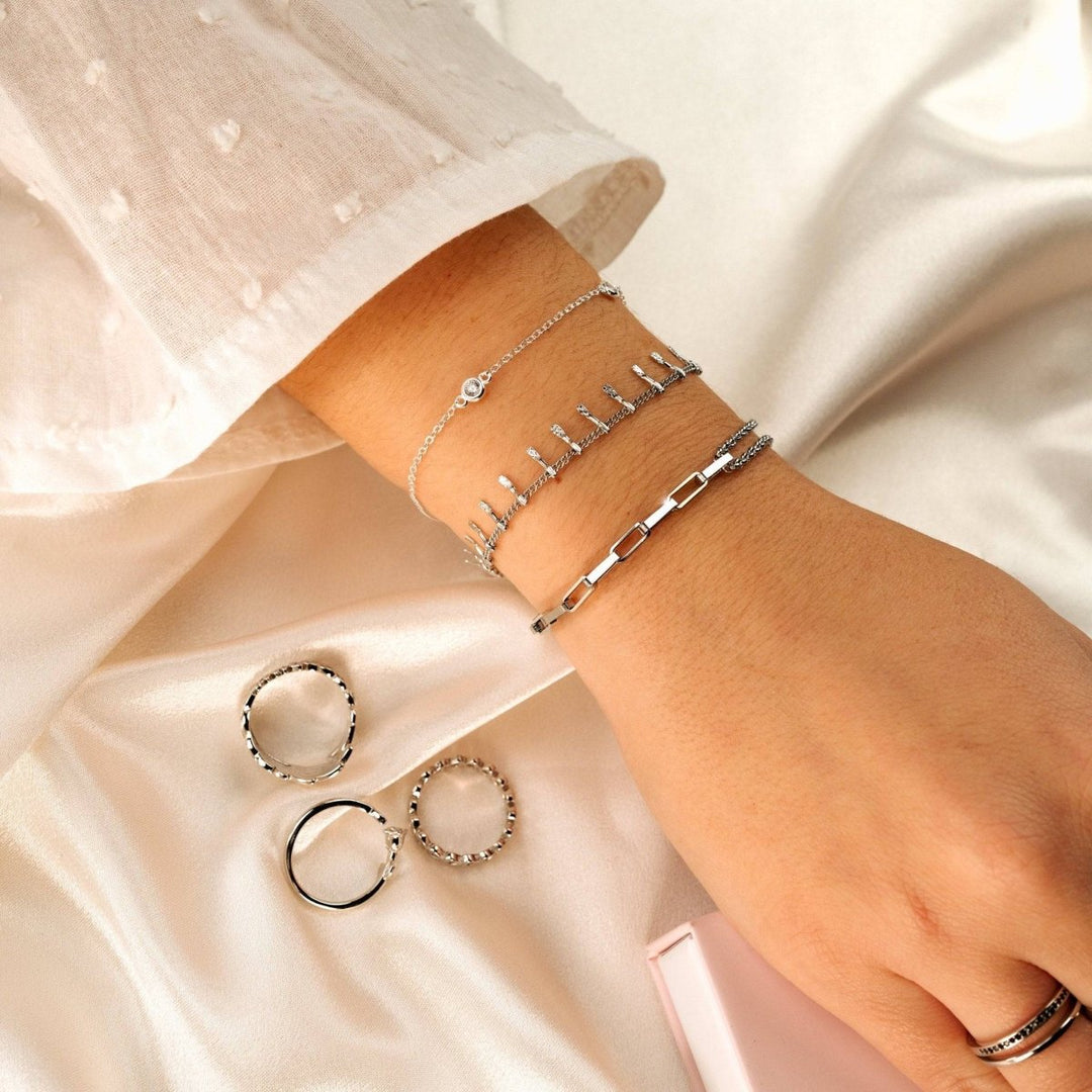 Pulsera Cuatro Brillantes