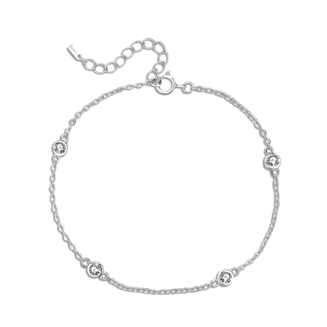Pulsera Cuatro Brillantes