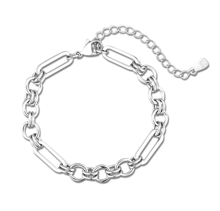 Pulsera de eslabones de anillo
