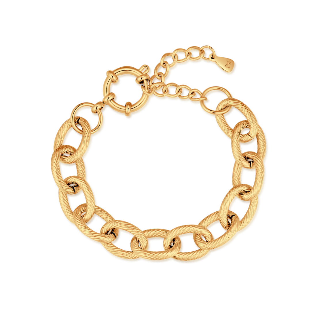 Pulsera Eslabón Trenza
