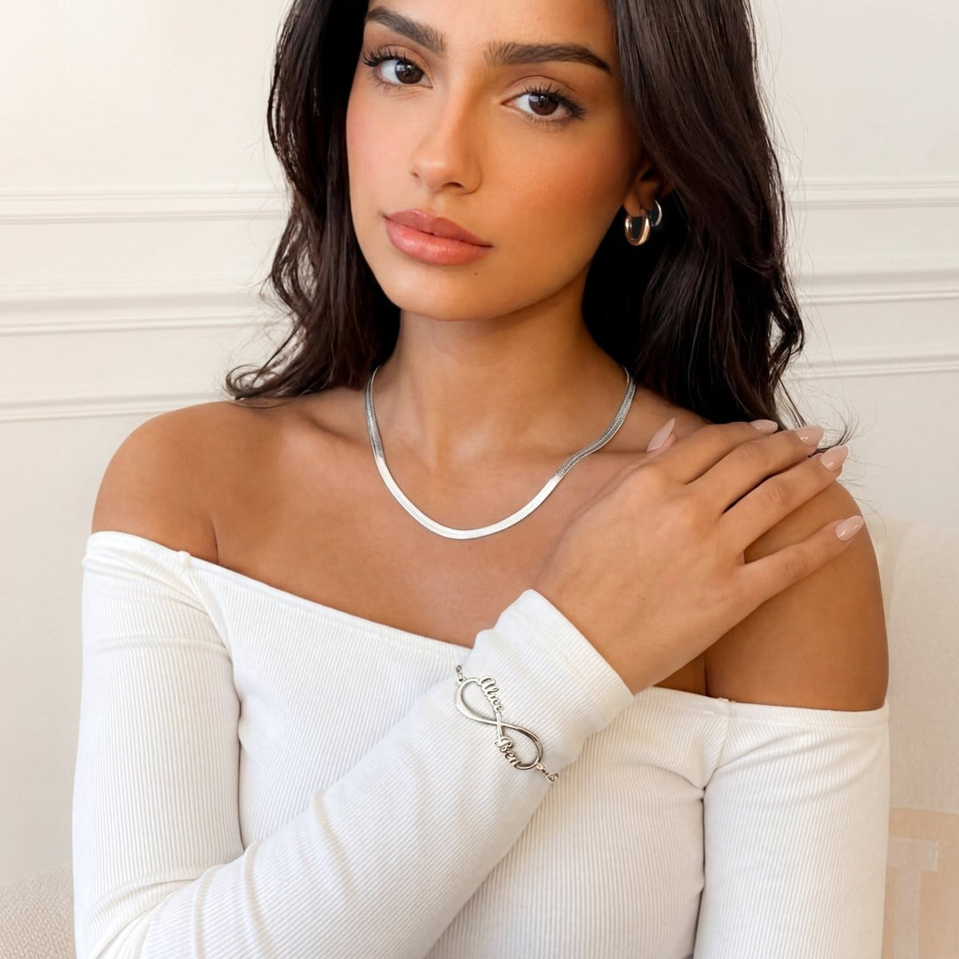 Pulsera Infinito - Personalizada