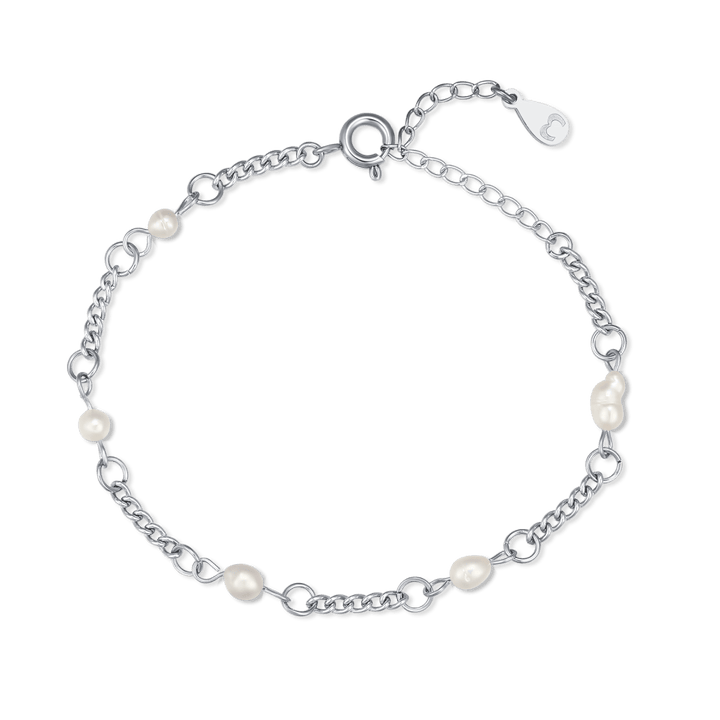 Pulsera Perlitas Blancas