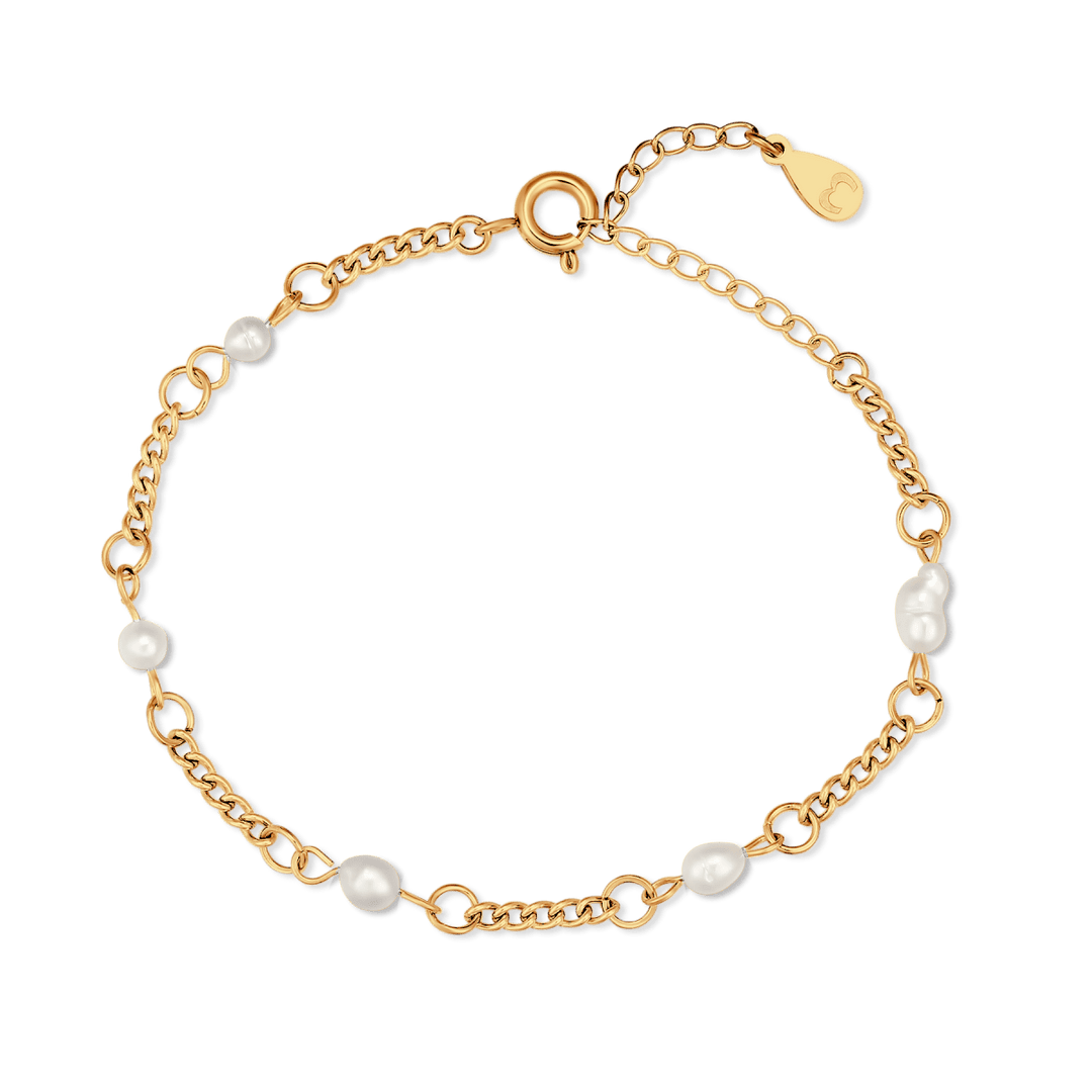 Pulsera Perlitas Blancas
