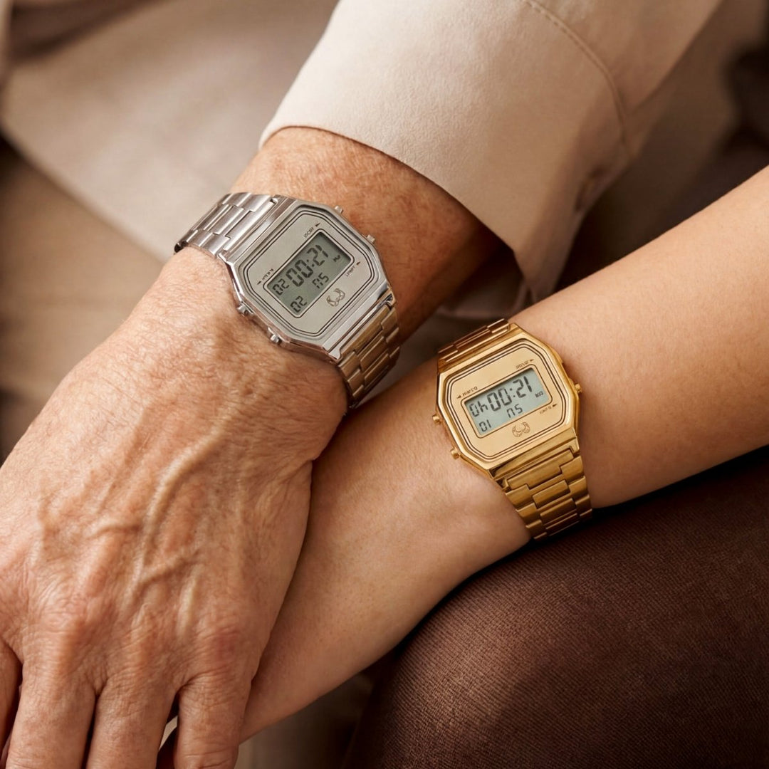 Reloj digital vintage