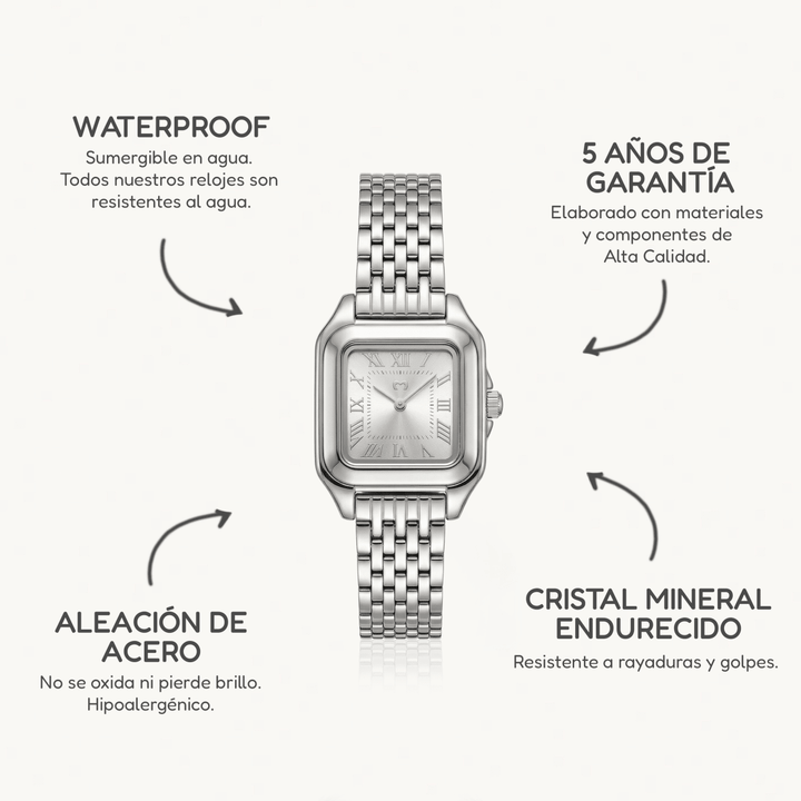 Reloj ~ Europa Silver