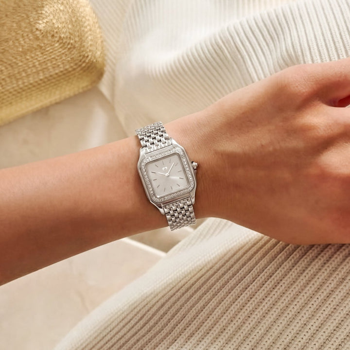Reloj ~ Hampton Lux Silver