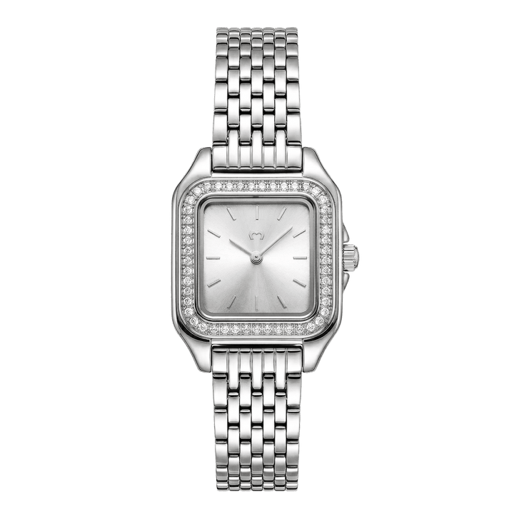 Reloj ~ Hampton Lux Silver