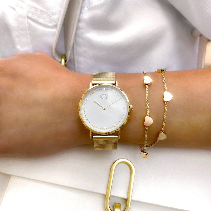 Reloj Julieta ~ OroBlanco