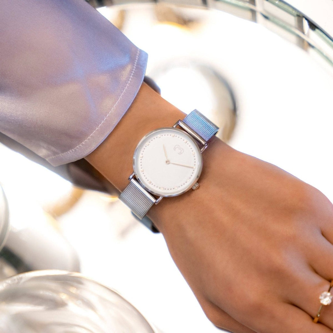 Reloj Juliet ~ PlataBlanco