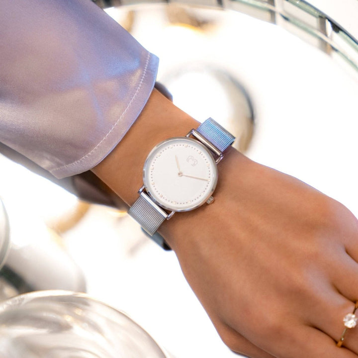 Reloj Juliet ~ PlataBlanco