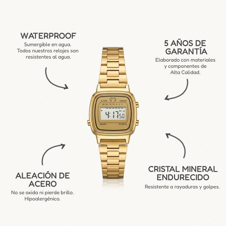 Mini reloj vintage ~ GoldPassion