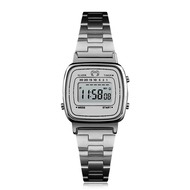 Mini reloj vintage ~ plata