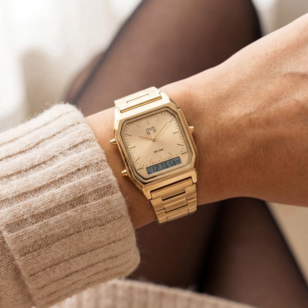 Reloj retro vintage ~ GoldPassion