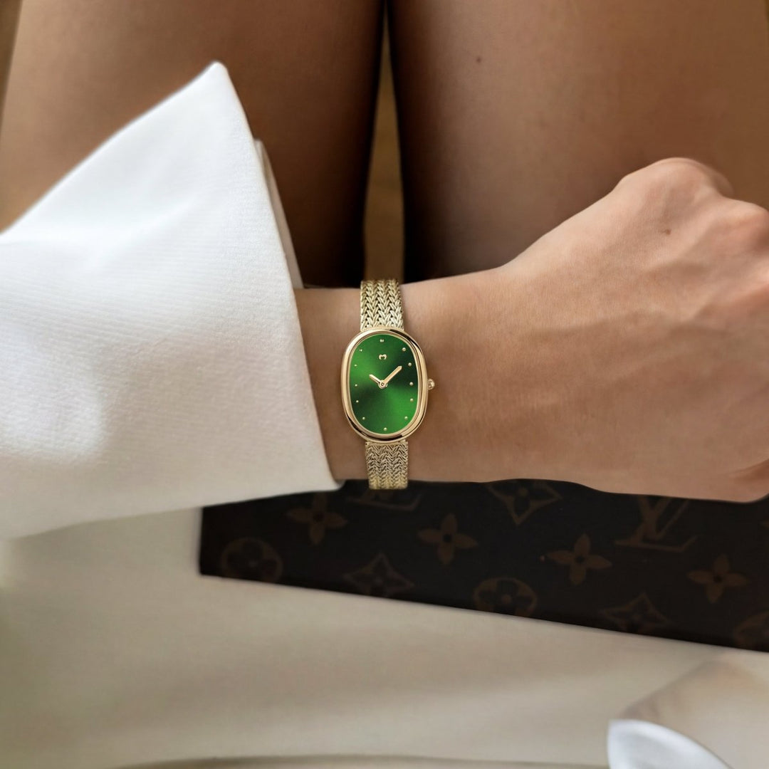 Reloj Vintage Royale ~ GoldGreen