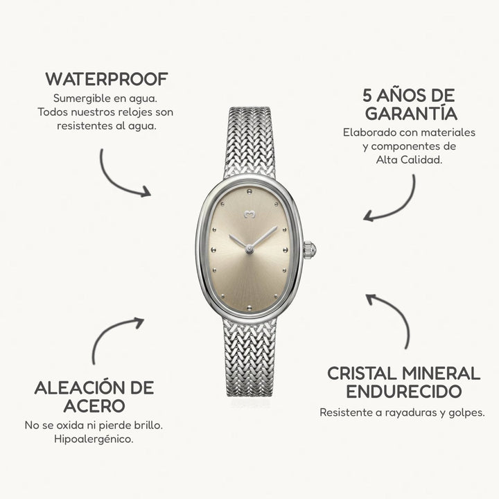 Reloj Vintage Royale ~ Plata