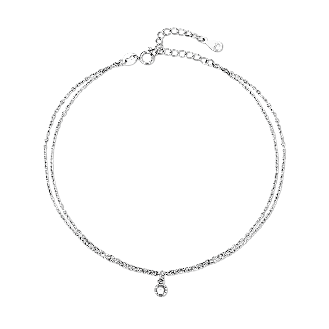 Tobillera de Circonita Iluminada