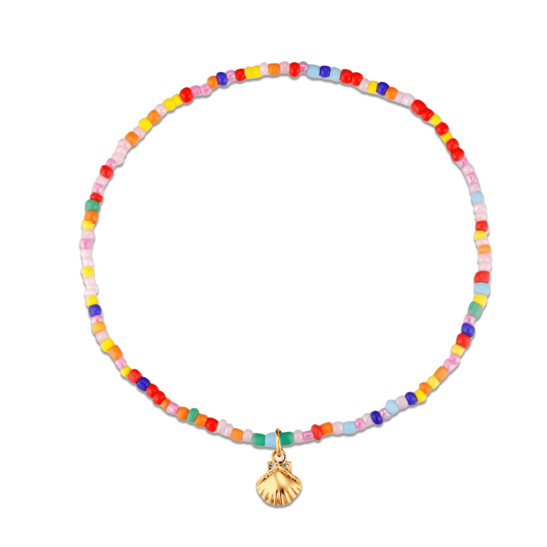 Tobillera Concha Multicolor