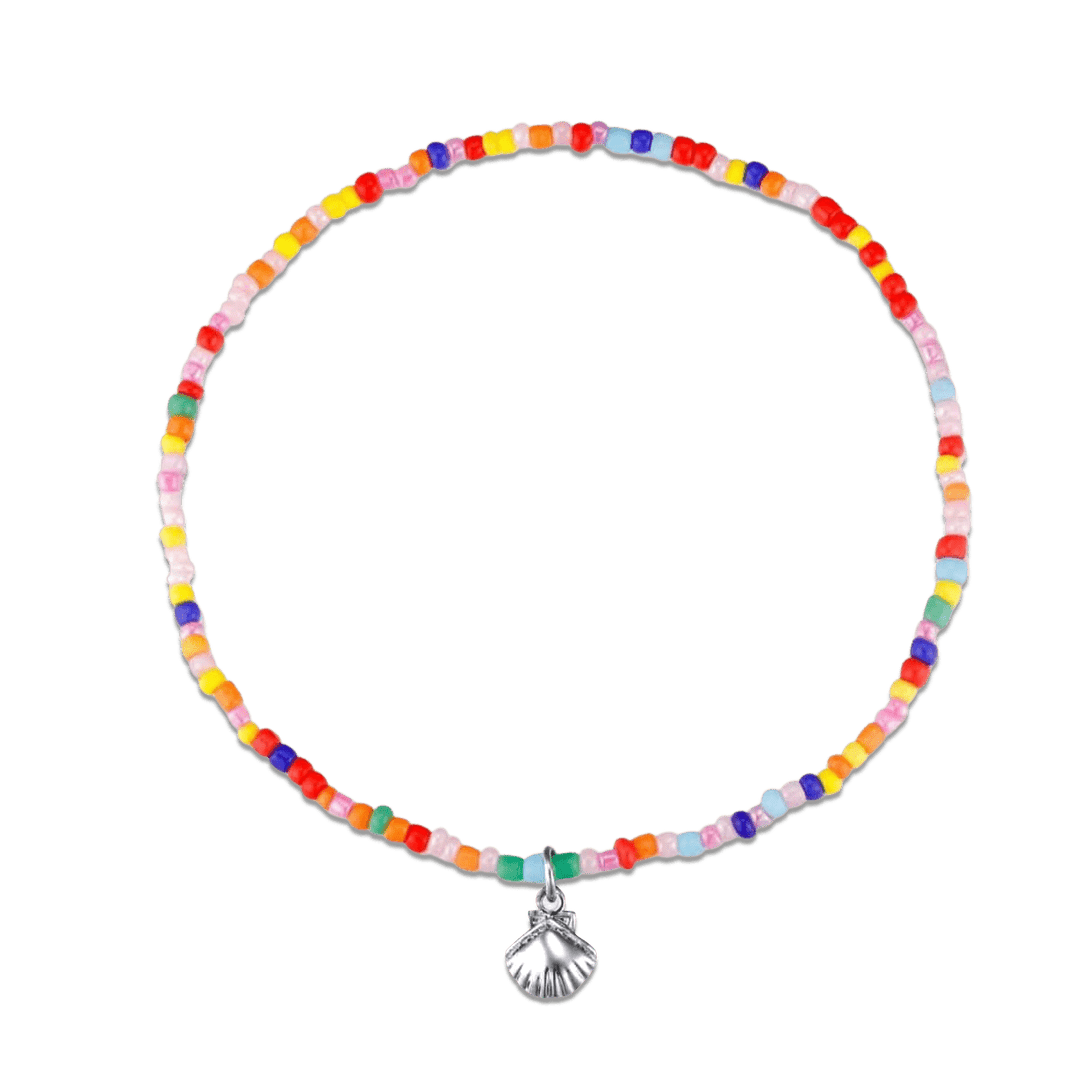 Tobillera Concha Multicolor