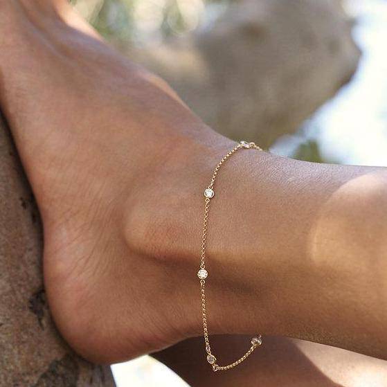 Tobillera de Diamantes